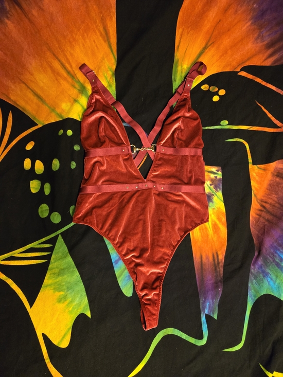 La SENZA Other - Red Velvet LaSenza Bodysuit